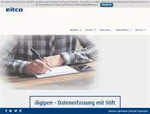 Tablet Screenshot of eitco.de